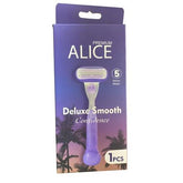 ALICE DELUXE SMOOTH CONFIDENCE 5 DELUXE BLADES 1PCS